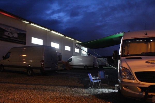 F&aacute;brica da Vict&oacute;ria Motorhome - Araquari/SC.